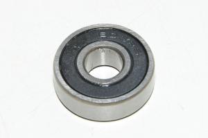 8x22x7mm 608-2RS non-contact elastomer seals, single row deep groove ball bearing *new*